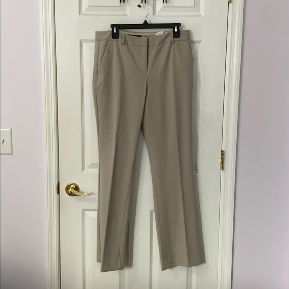Express Barely Boot Tan Khaki Pants